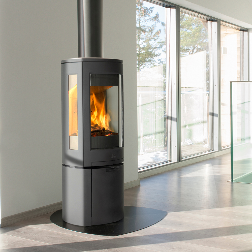 Jotul F378 Advance wood burning stove in black