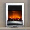 Dimplex Penngrove inset electric fire in chrome