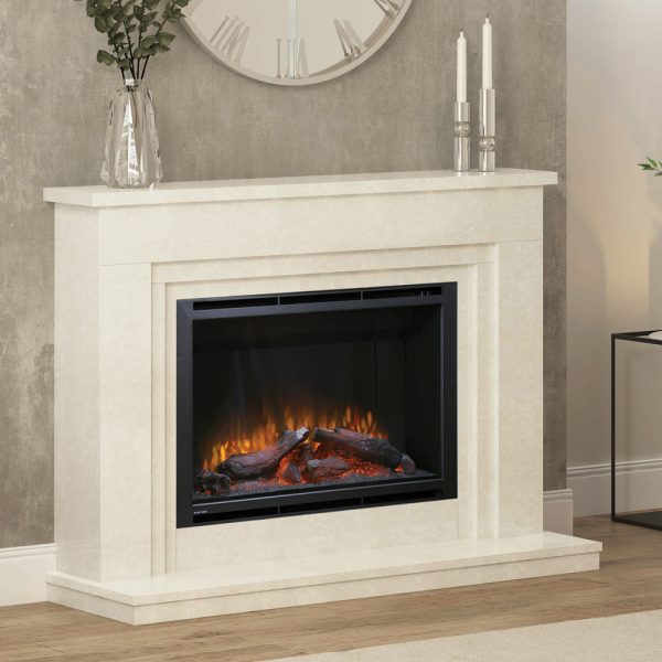 Elgin & Hall Wayland electric suite in manila marble