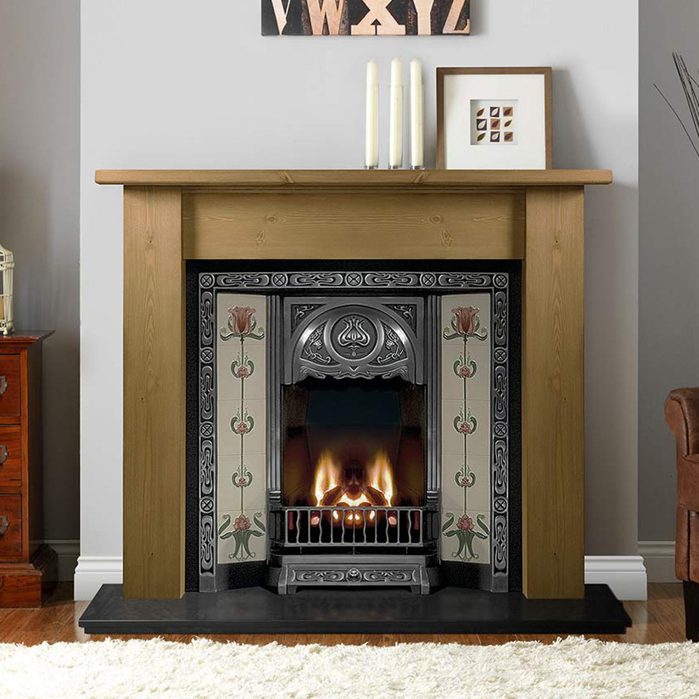 Gallery Collection Lincoln mantel in pine