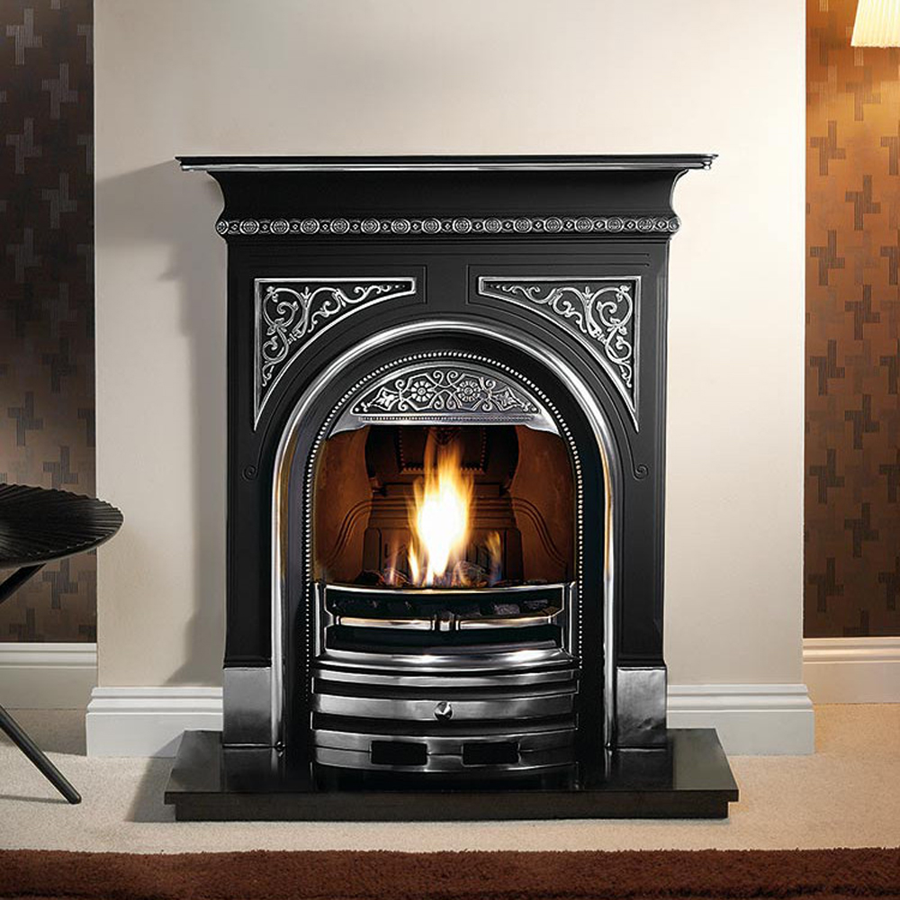 Gallery Collection Tregaron cast iron combination fireplace