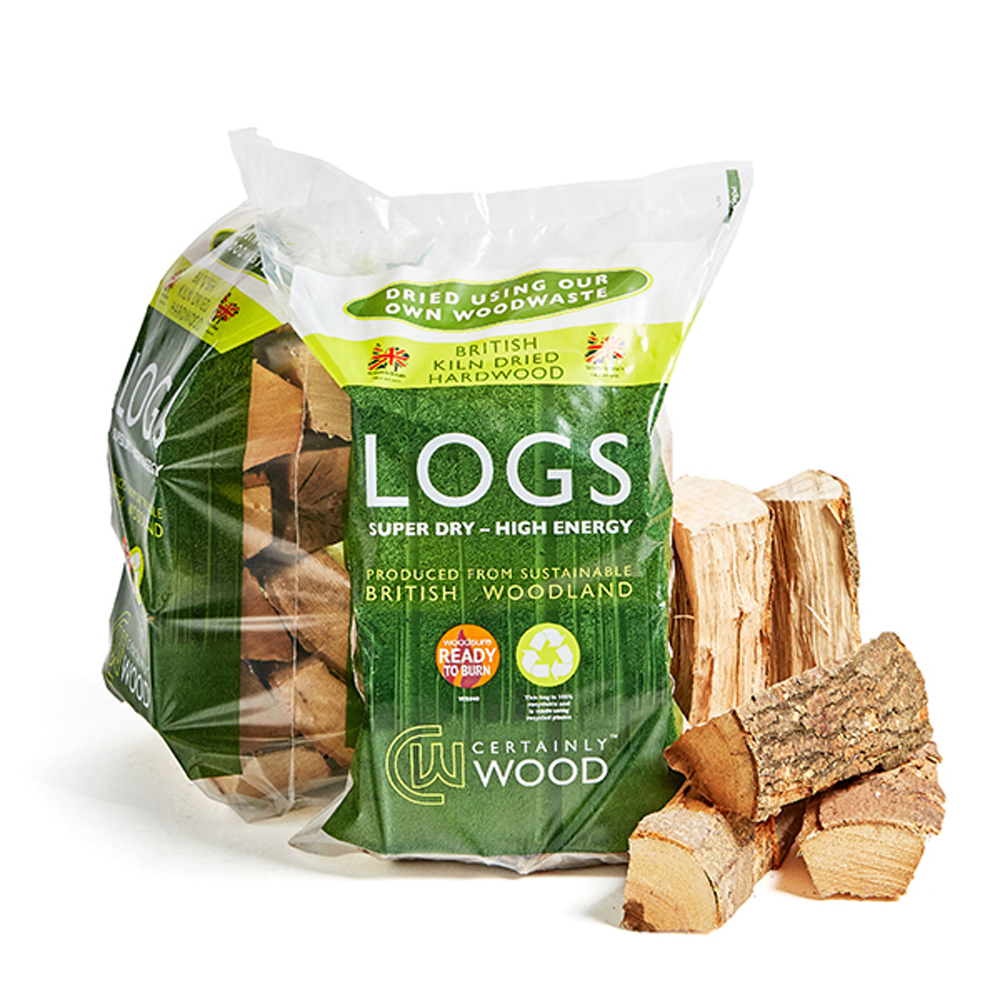 Kiln dried logs