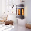 scan 68-8 wall mounted wood burning stove