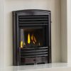 Valor Petrus Full Depth High Efficiency gas fire in black chrome