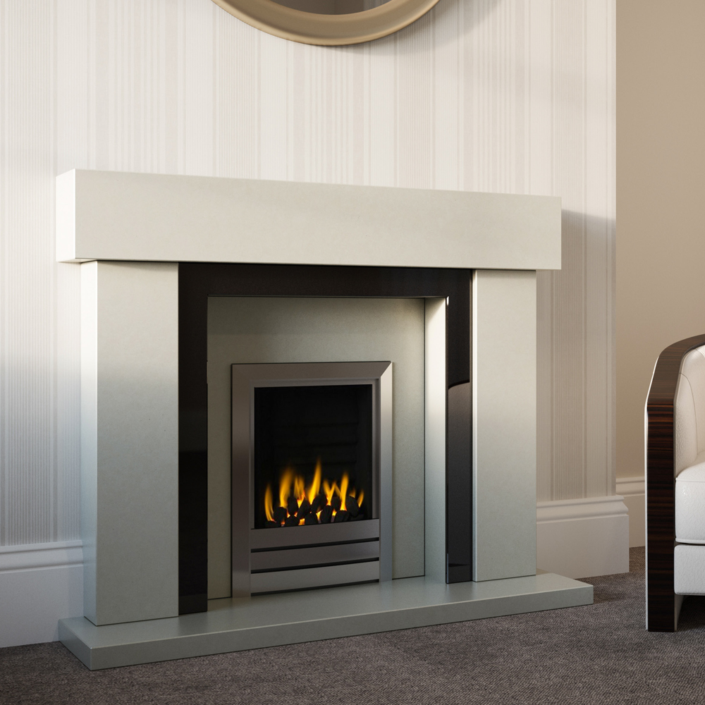 Pudsey Marble Portland Fireplace