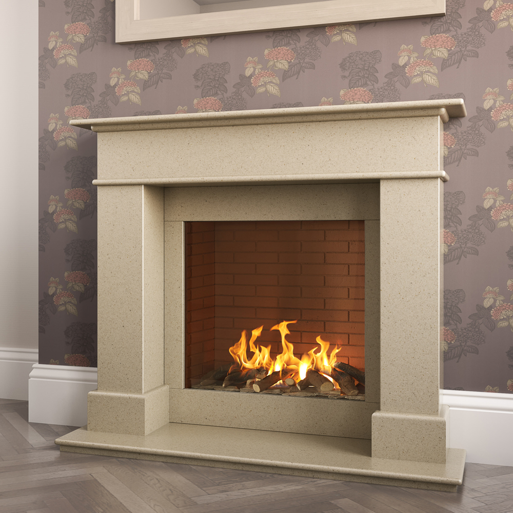 Pudsey Marble Sandringham Fireplace