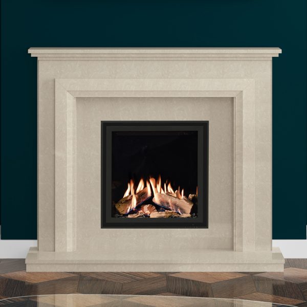 Elgin & Hall Alford 600CF gas suite in Pearlstone micro marble