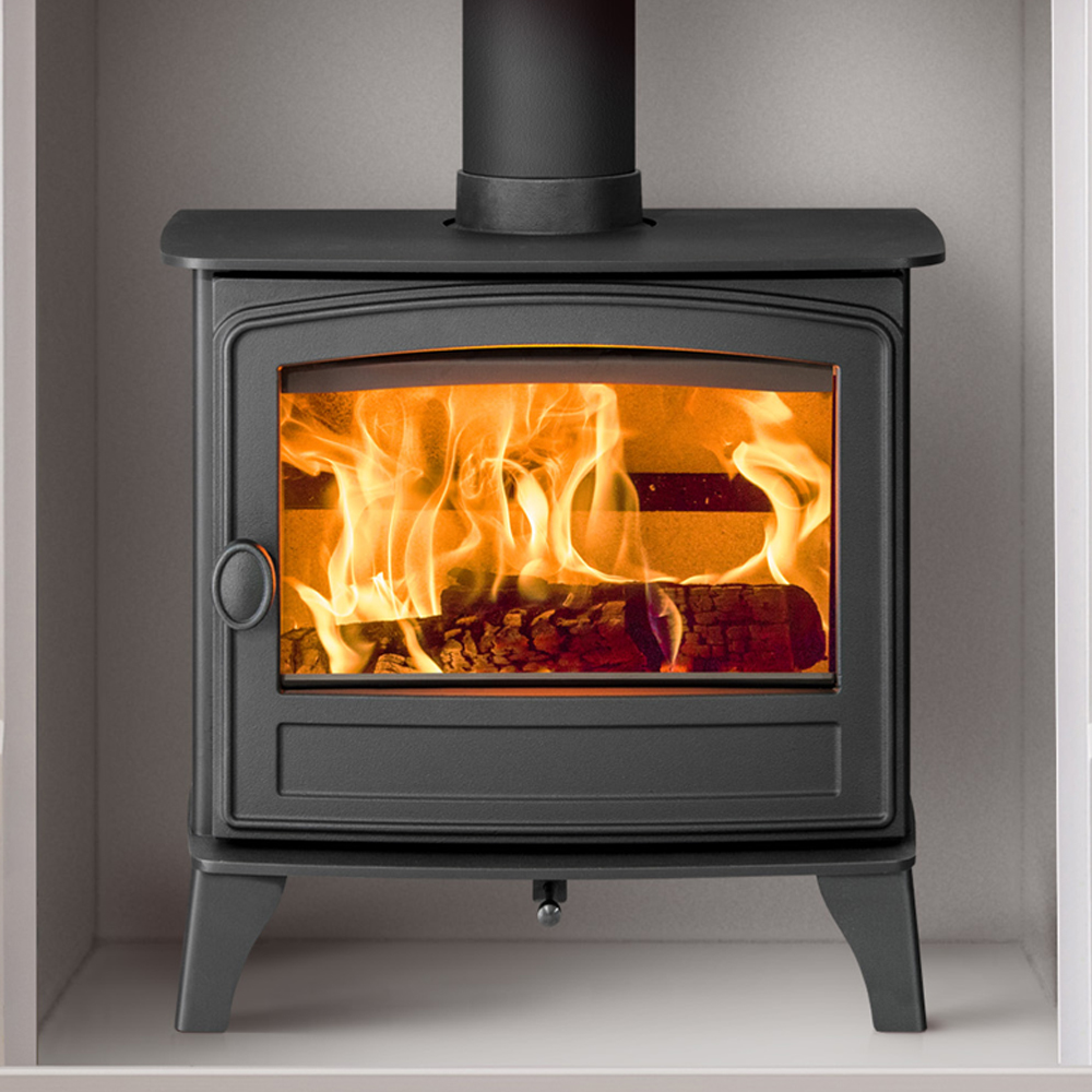 Hunter Herald 5 Slimline Eco Wood Burning Stove with single door