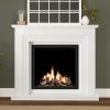 Elgin & Hall Seaton 750CF gas suite in white micro marble