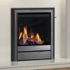 Elgin & Hall Calleos 16" Chollerton gas fire in black nickel