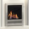 Elgin & Hall 16" Calleos Edge gas fire in chrome