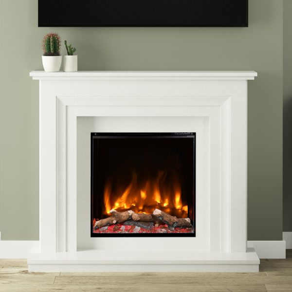 Elgin & Hall Pryzm Calluna electric suite in white