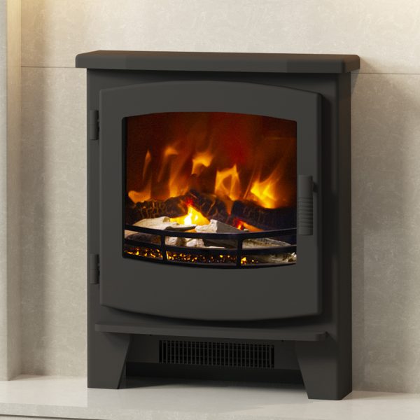 Elgin * Hall Beacon inset small electric stove in black