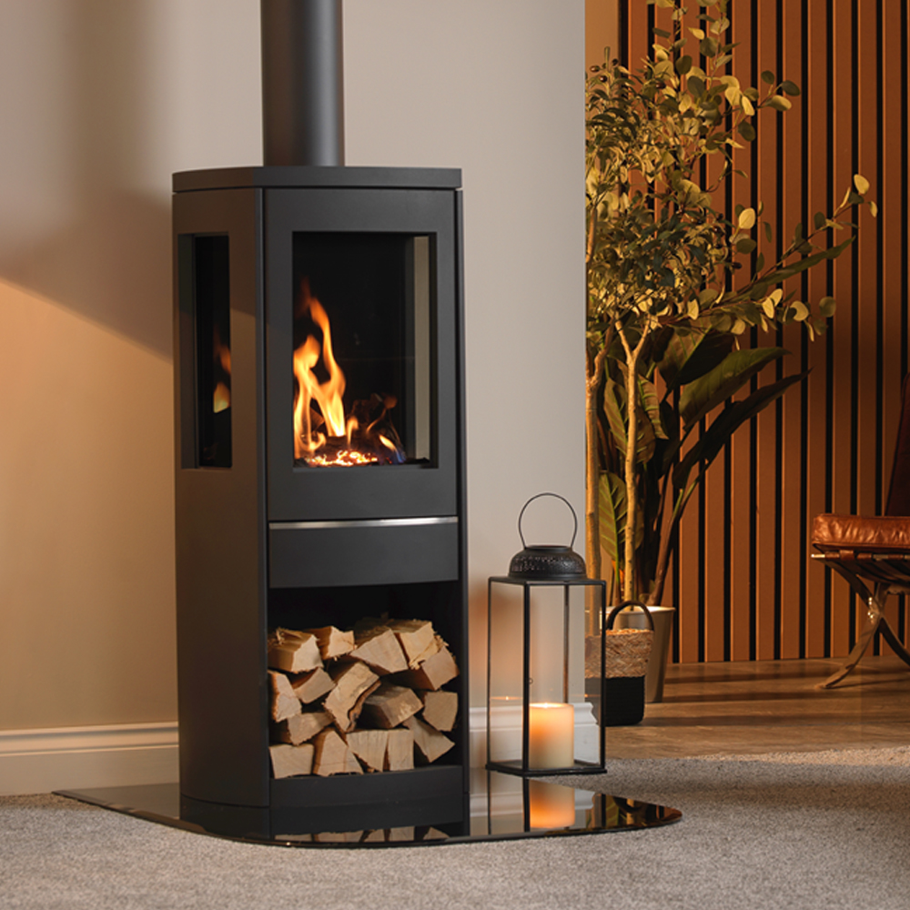 Qudos Athena balanced flue gas stove