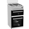 Beko EDG507W gas cooker in white