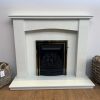 Pudsey Marble Classical Fireplace in Vanilla Ice marble
